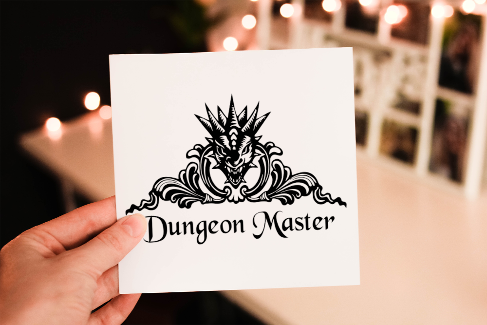 Dungeon Master Birthday Card, Card for Gamer, Birthday Card